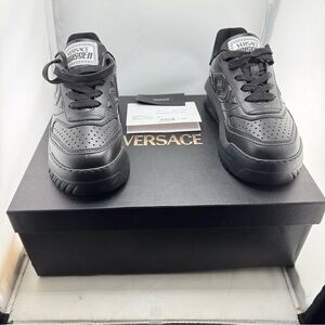 Versace Black Athletic Sneakers
